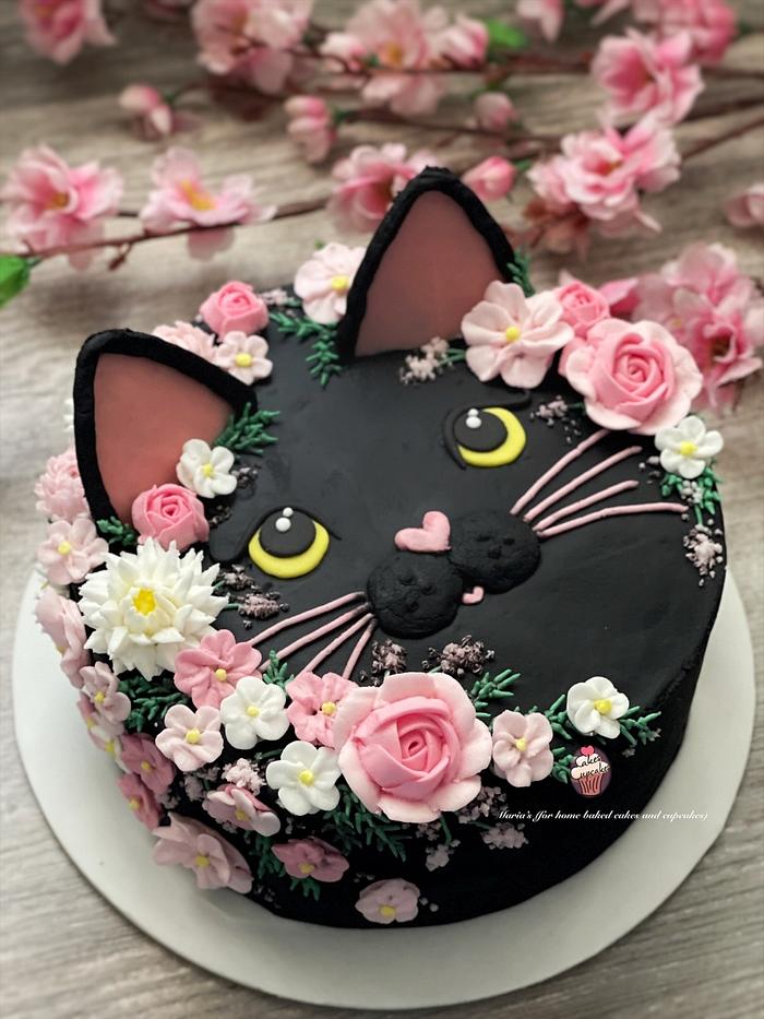 Cat Cake - AI to real cake