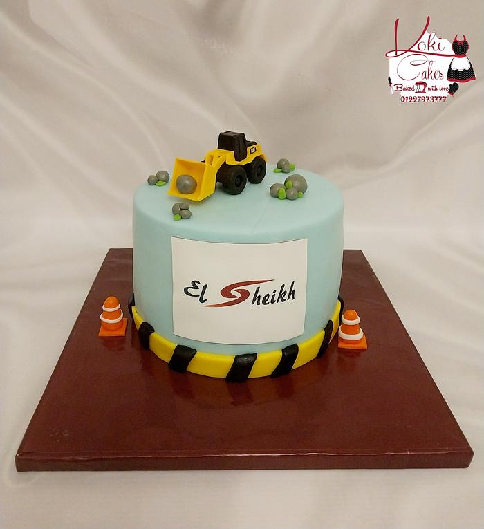 "Construction cake"