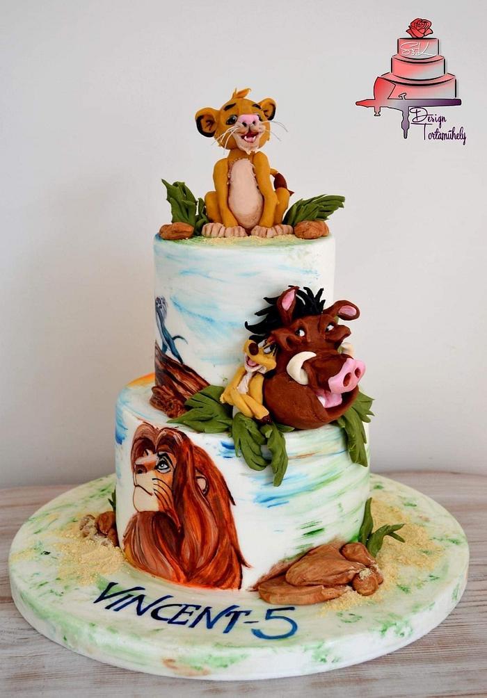 The Lion King Cake