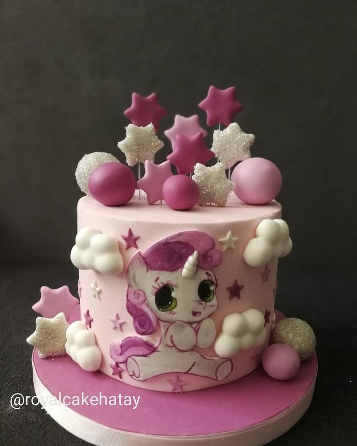 Little unicorn cake 