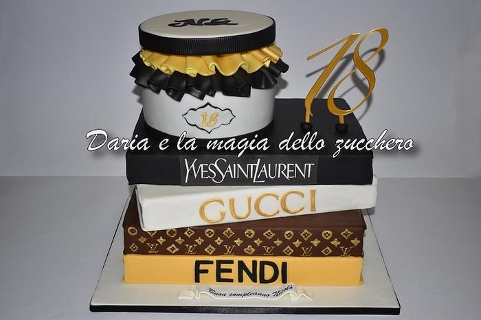 Fashion style cake for man