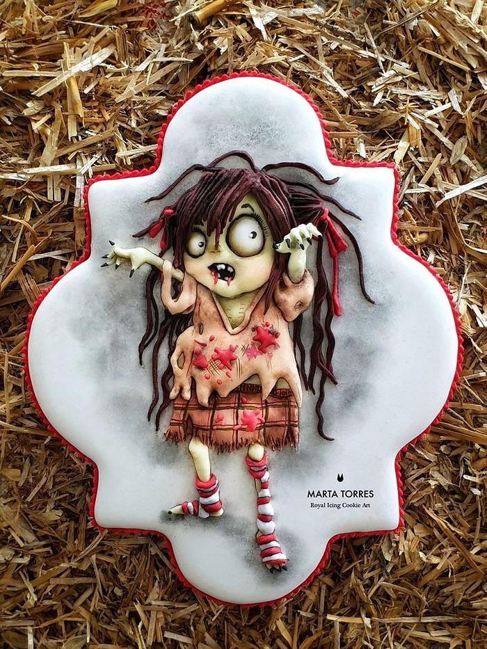 Spooky Zombie girl....