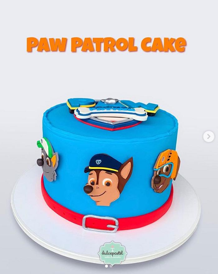 Torta de Paw Patrol en Medellín