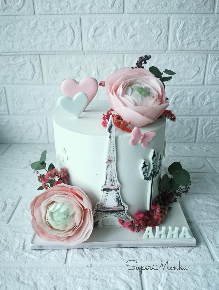 Paris Decorated Cake By Stamena Dobrudzelieva Cakesdecor 5618