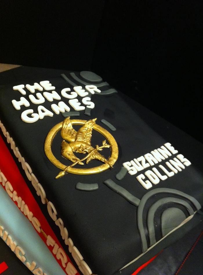 Hunger games book cake