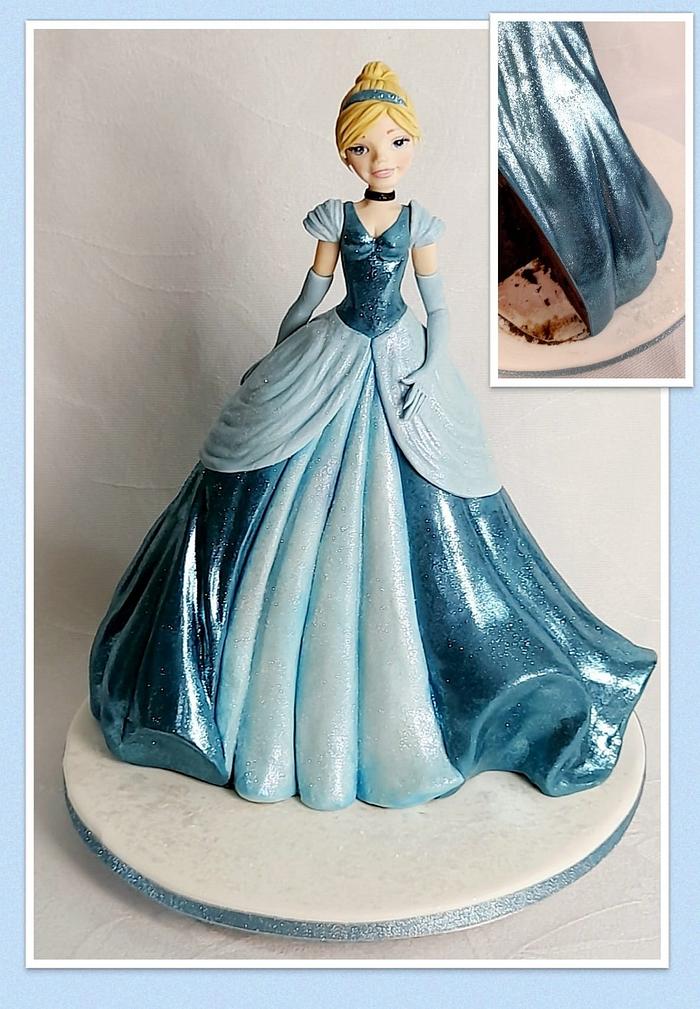 Cinderella carved cake