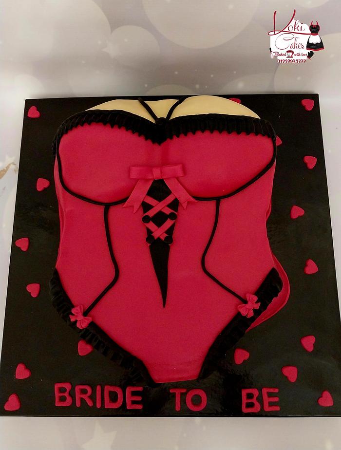 "Bride To Be cake"
