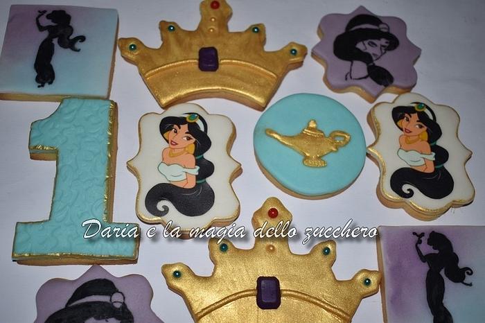 Princess Jasmine cookies