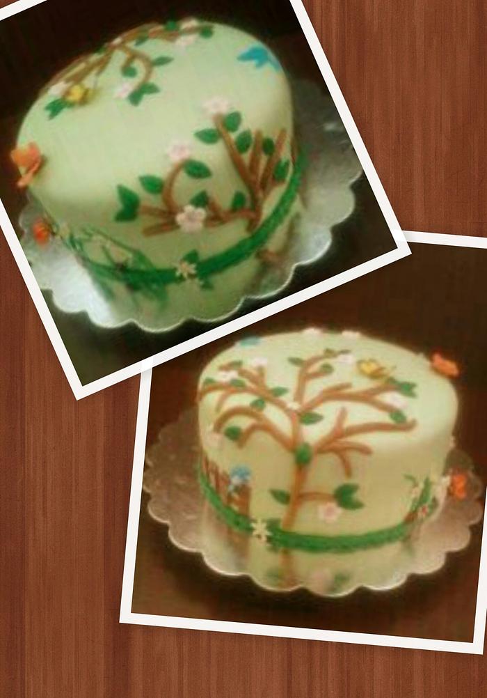 Garden cake 