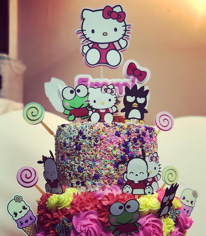 Sanrio Birthday Cake 