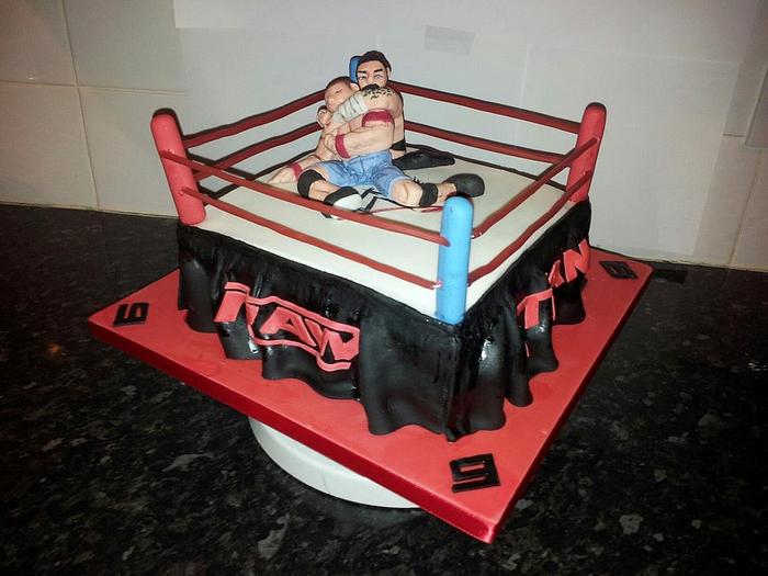 WWE cake