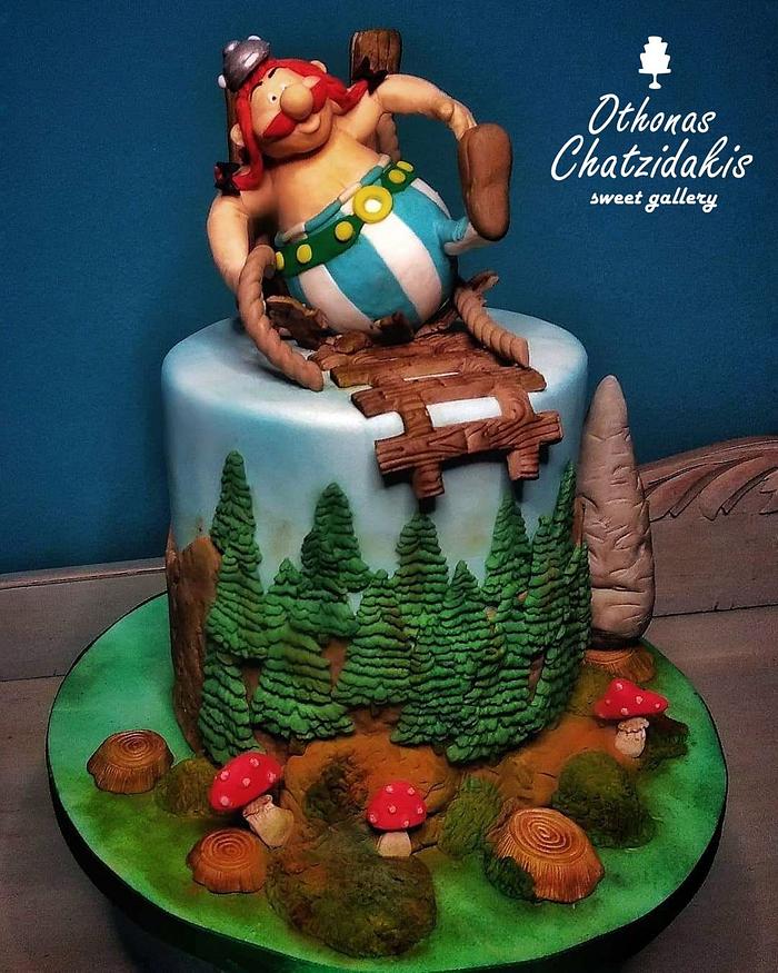 Obelix cake