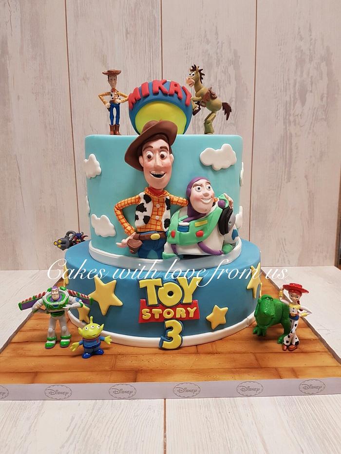 Toy story birthay cake