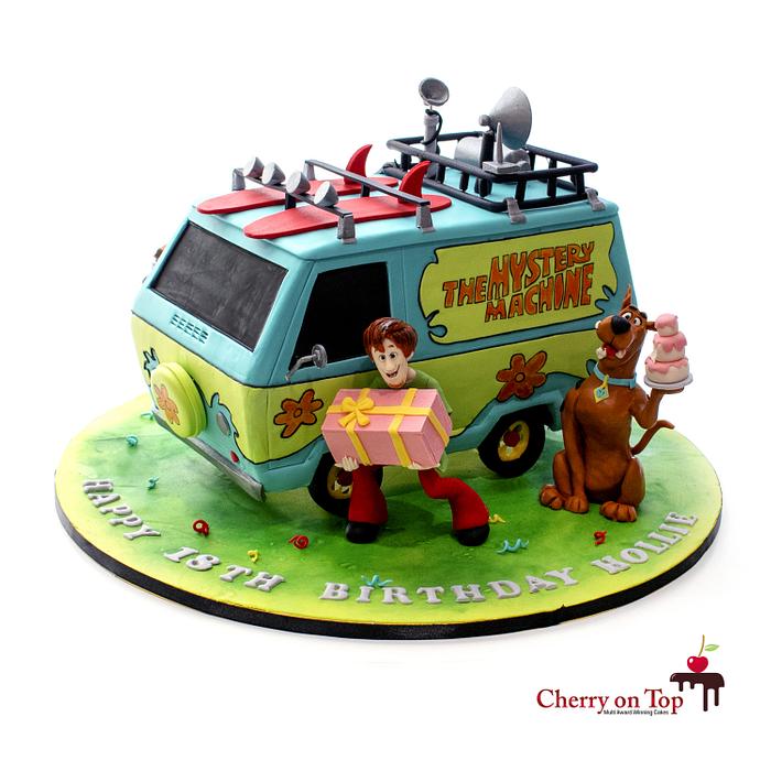Scooby Doo, Shaggy and Mystery Machine Cake 