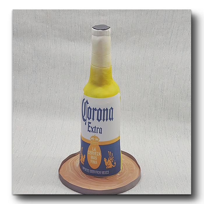Corona beer cake