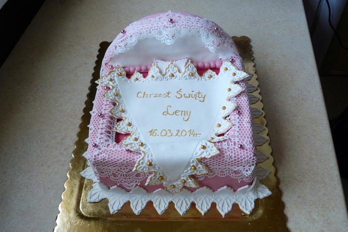 cake for baptism