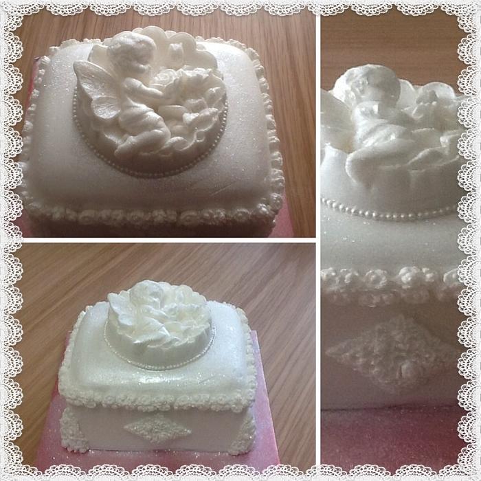 Snow Angel Cake