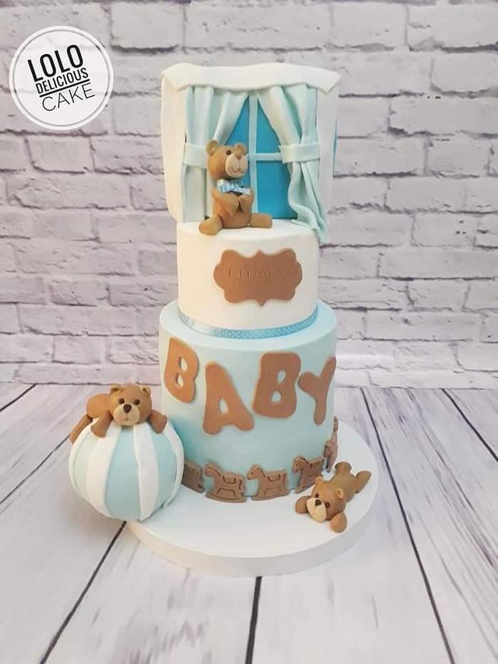 Baby shower 🚿 Cake by lolodeliciouscake 
