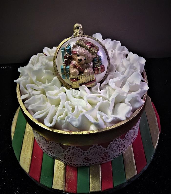 The Christmas Bauble Cake