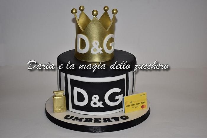 D & G cake