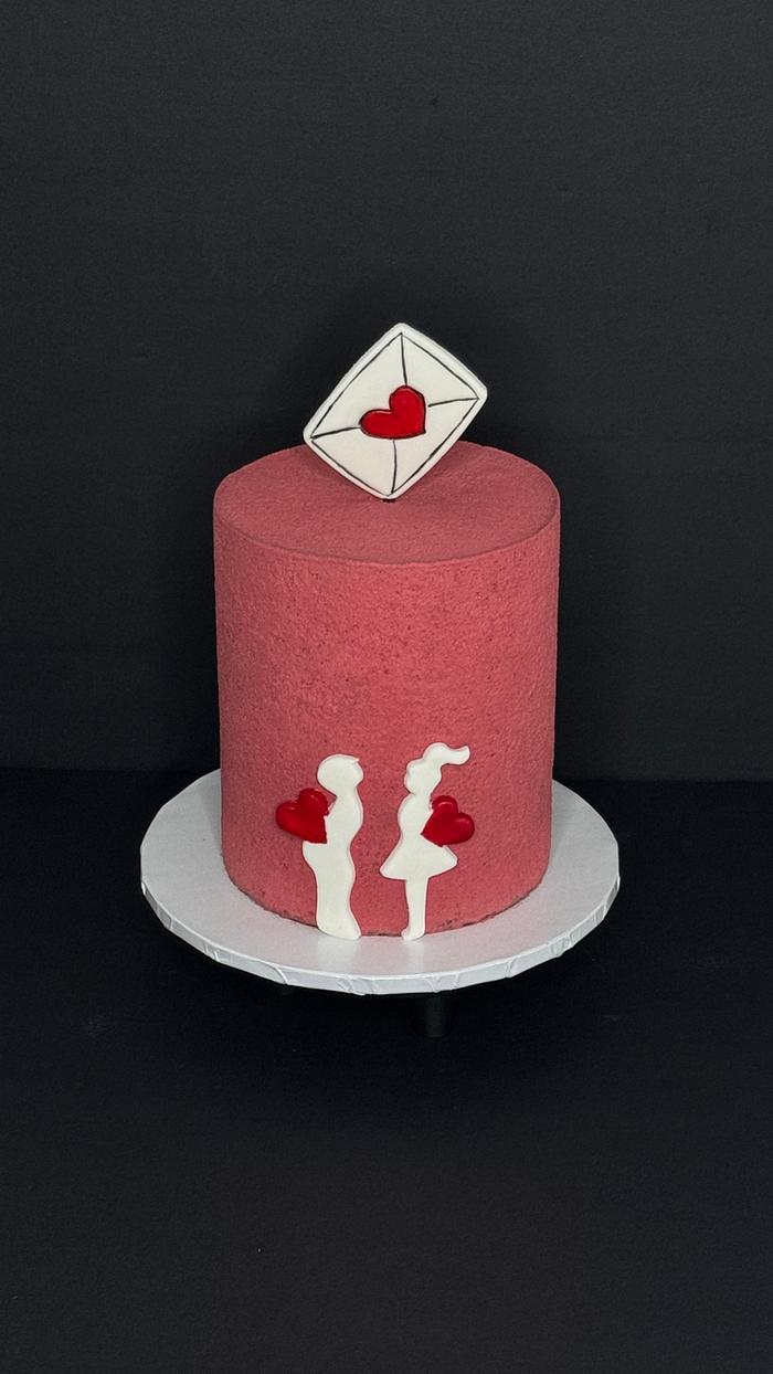 Valentine cake ❤️
