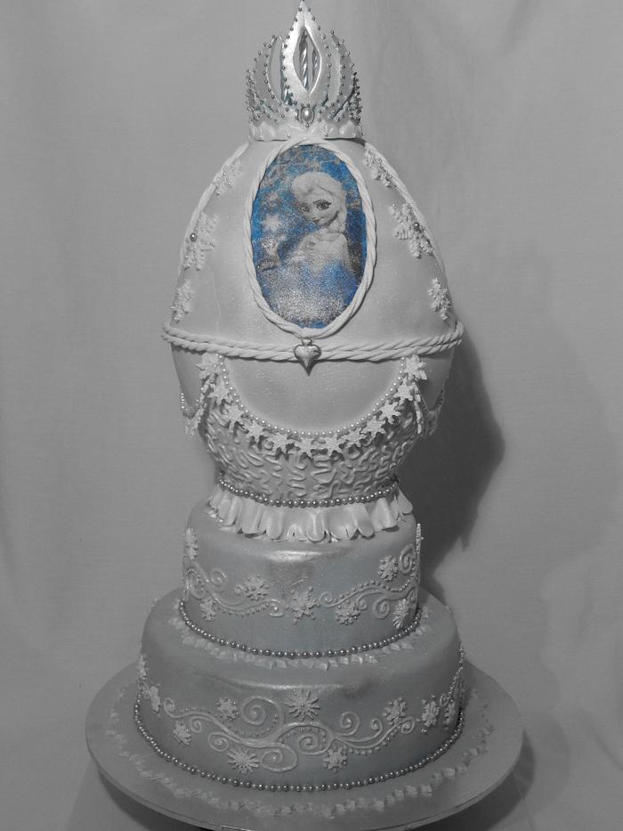"Frozen" Inspired Faberge Egg