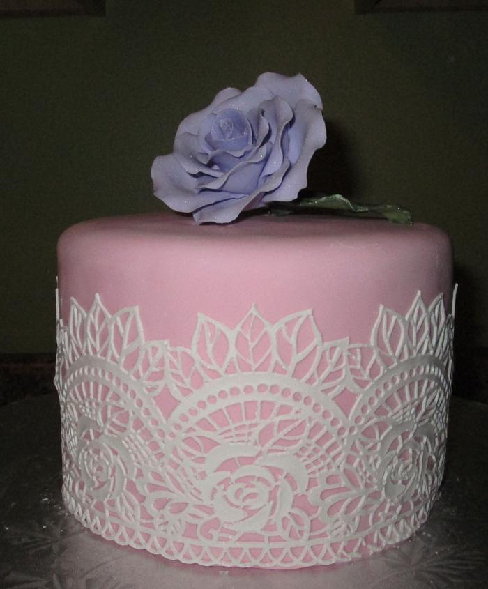 Michelle's Cake Lace cake