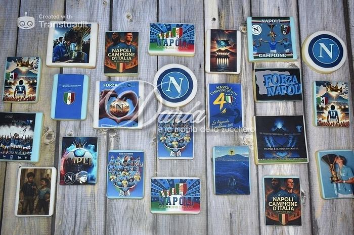 Naples champions of Italy cookies