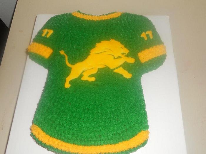 Lions Jersey Cake