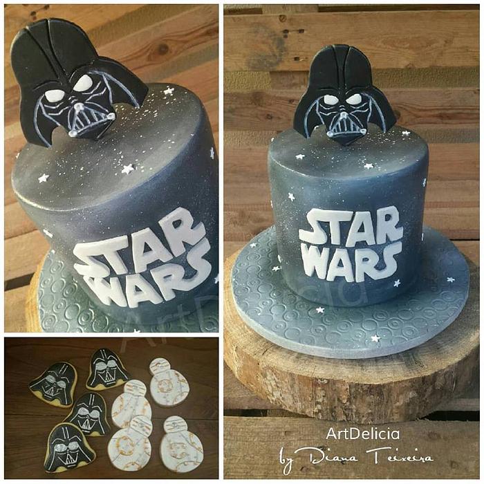 Star Wars Cake - Bolo Star Wars
