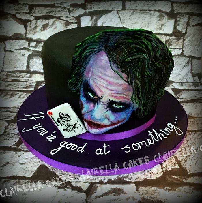 Joker Cake Design Images (Joker Birthday Cake Ideas) | Joker cake, Cool cake  designs, Cake