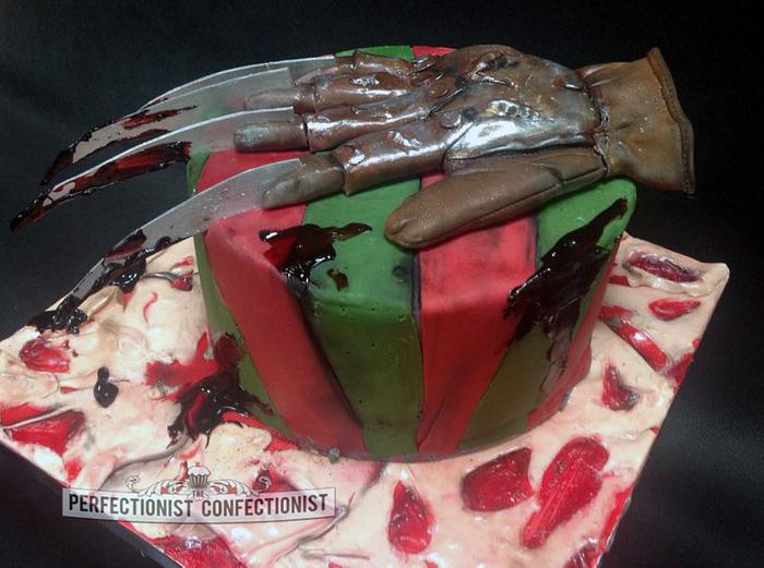 Nightmare on Elm Street - Freddy Krueger Cake 