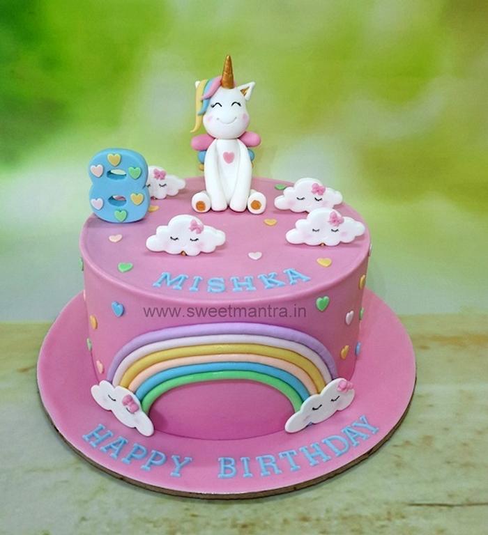 Pink Unicorn cake