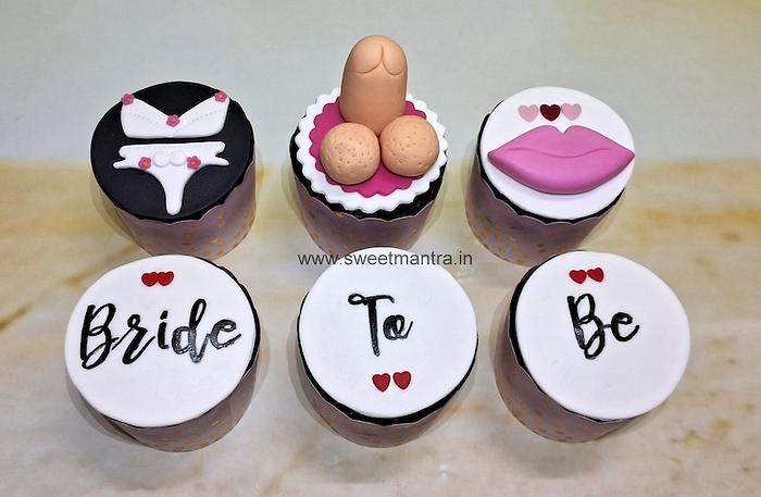 Bride to be cupcakes