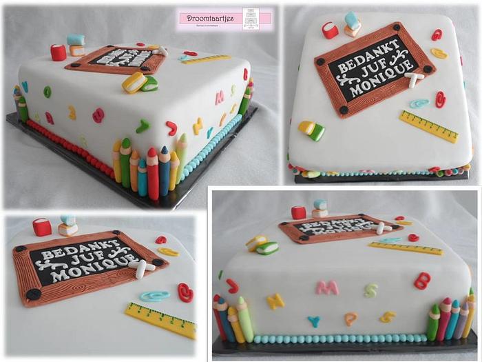 Teacher cake