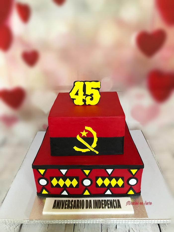 Angola’s independent cake