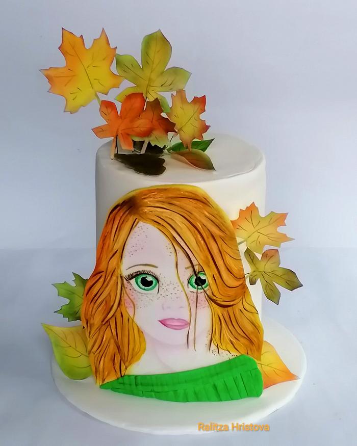 Birthday cake - Autumn