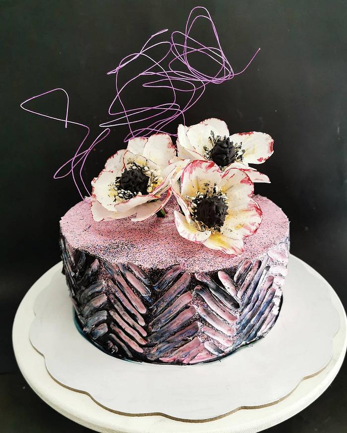 Modern cake
