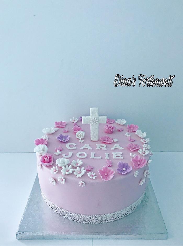Christening Cake 