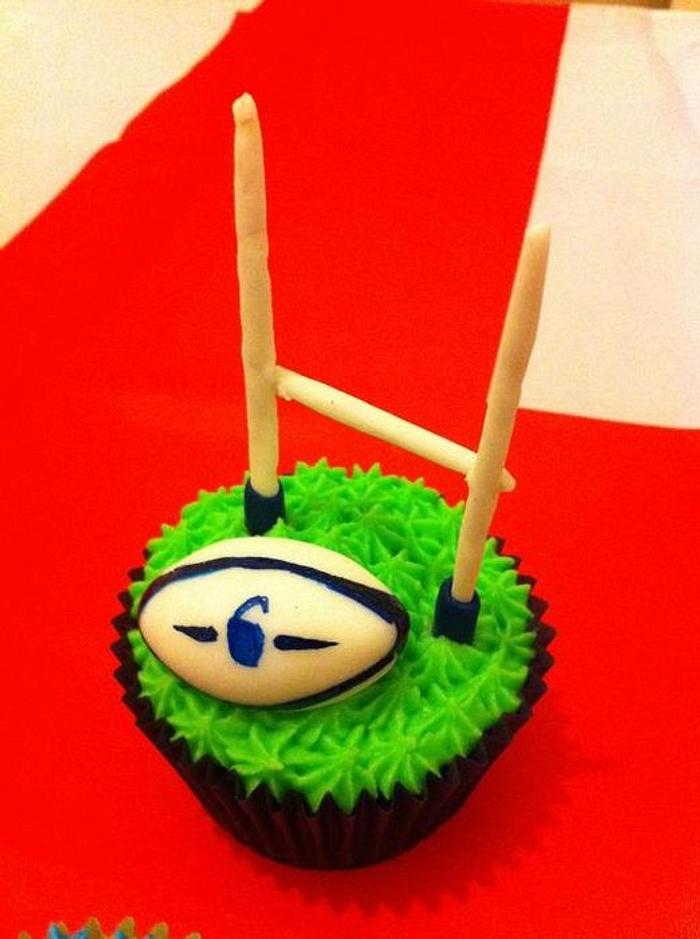 Six Nations Cupcakes