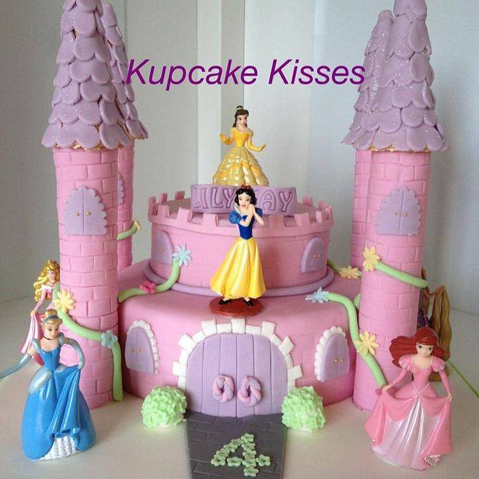 Princess Castle Cake