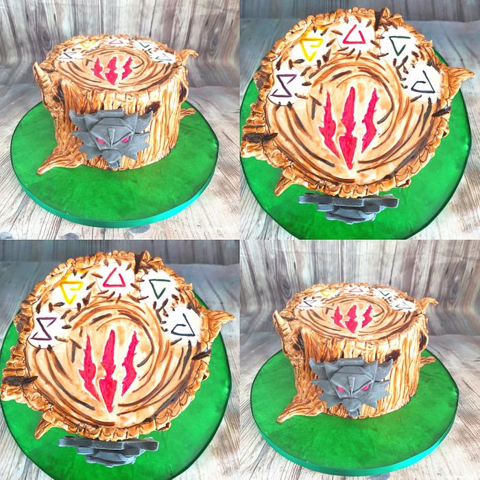 The Witcher cake 