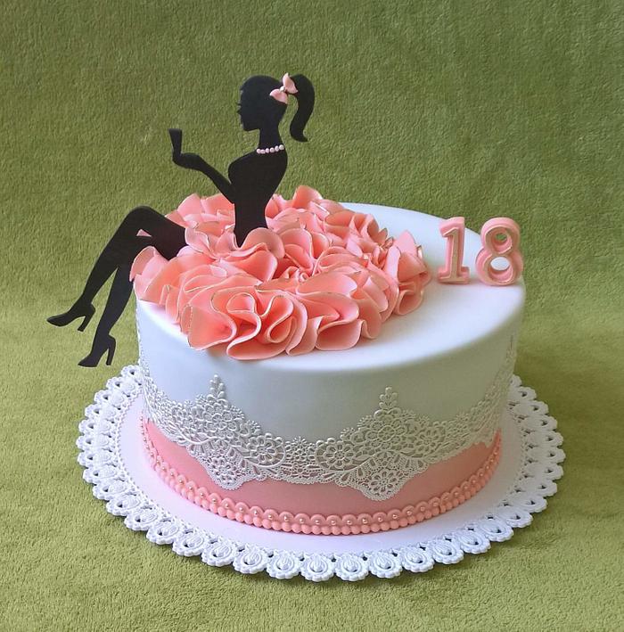 Girl cake 