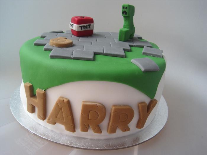 Minecraft Cake