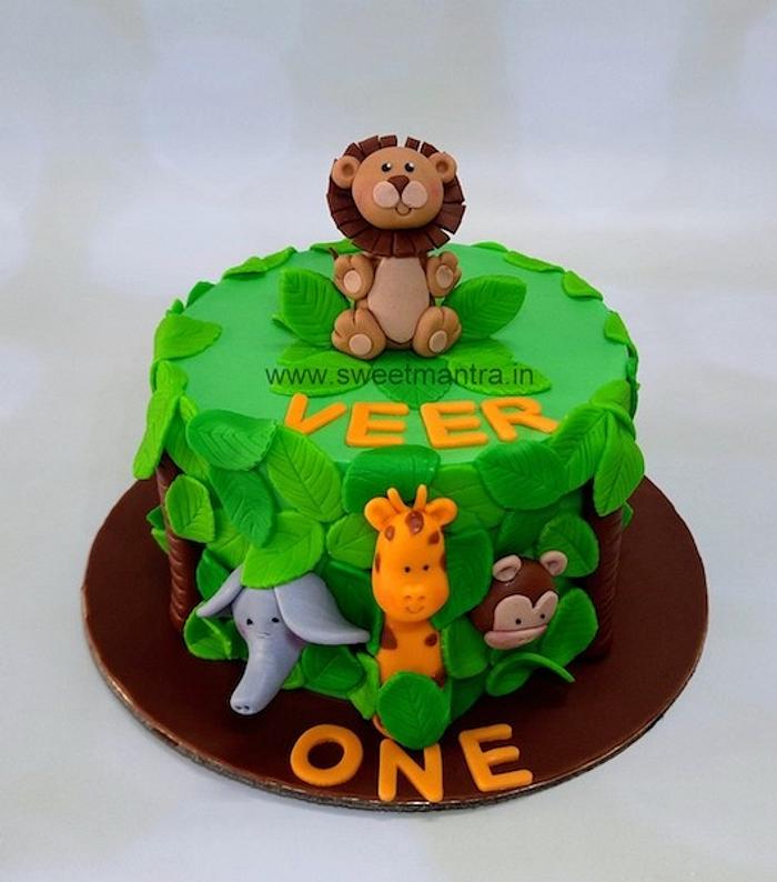 Green Jungle cake