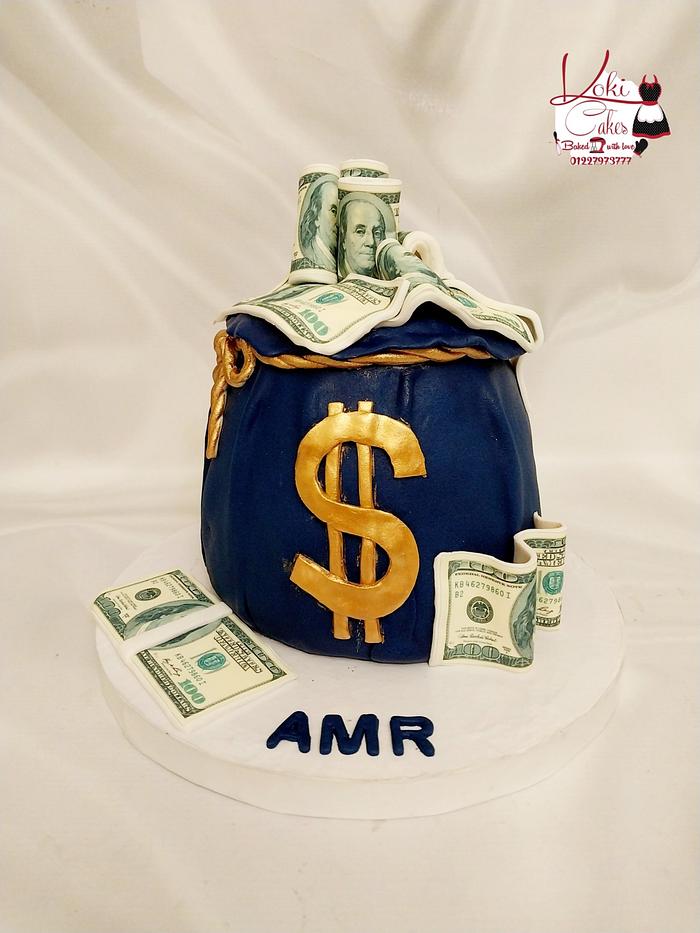 "Dollars cake"