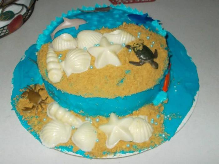 Ocean cake