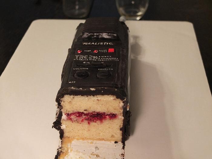 Stranger Things Walkie Talkie Cake