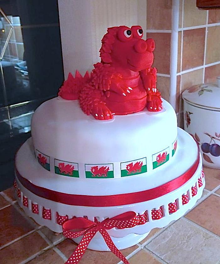My Patriotic Welsh Dragon :D 