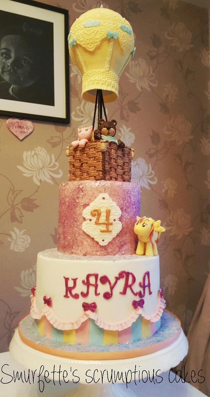My little pony themed cake 